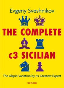 Chess book review, The Complete c3 Sicilian, Evgeny Sveshnikov