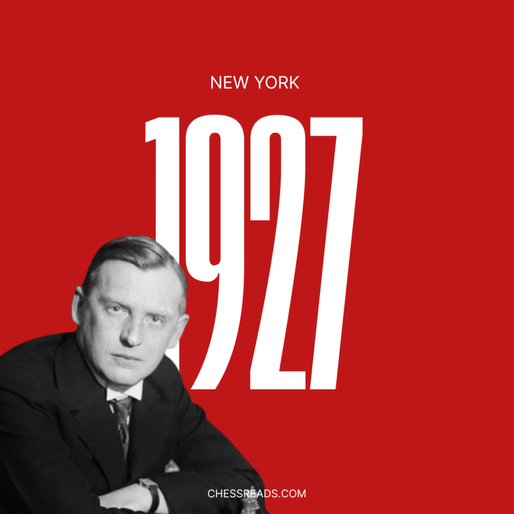 New York 1927 is a historically significant book more important as a source on the Capablanca-Alekhine match played 6 months later than the tournament itself.