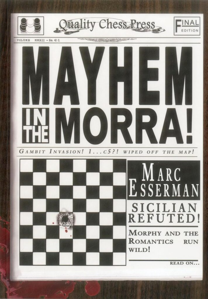 Chess book review, Mayhem in the Morra, Marc Esserman