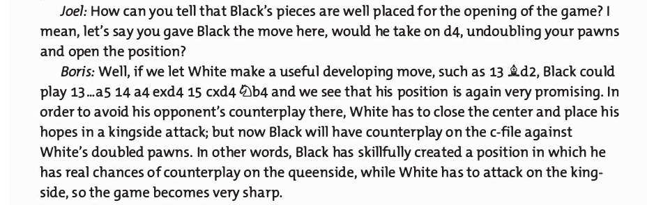 Lessons with a Grandmaster 3: The annotations are detailed and instructive, formatted as a conversation between coach and student (Gulko, Sneed, 2015, 109), chess book review