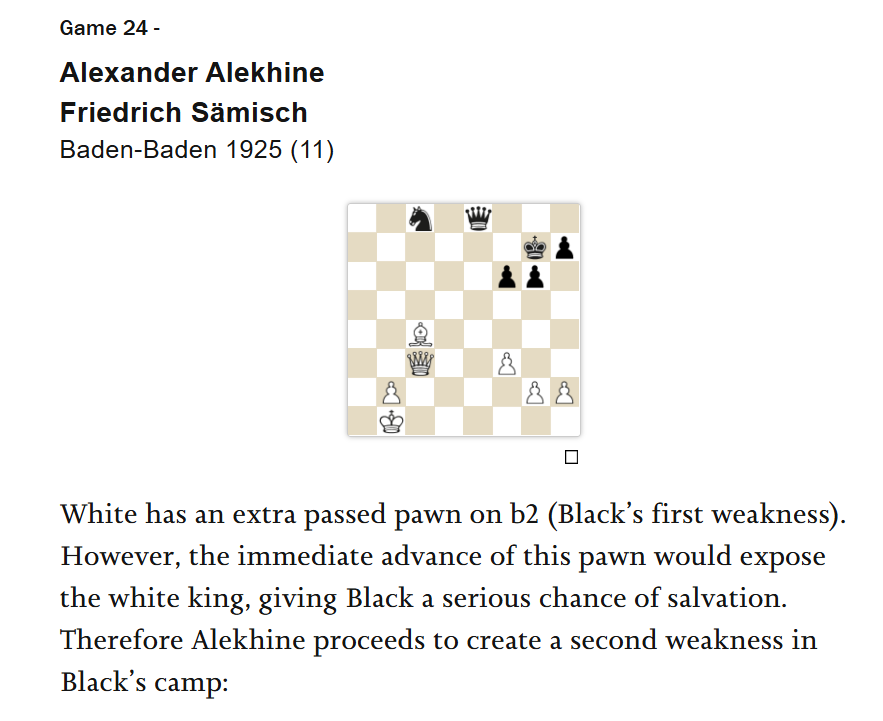 An example position explained in Shereshevsky’s Endgame Strategy.