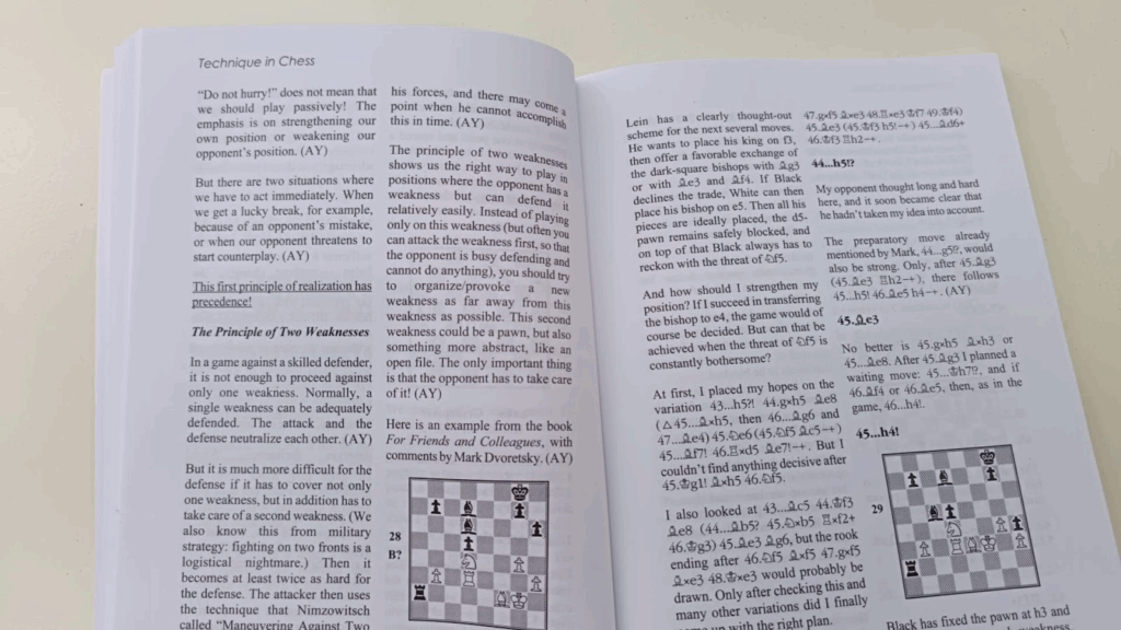 Chessreads, Best Books for Advanced Players, Mark Dvoretsky, Artur Yusupov - Technique in Chess