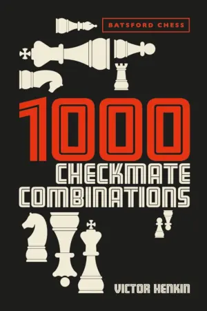 Book cover of "1000 Checkmate Combinations" by Viktor Henkin, chess book review