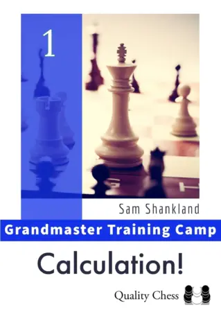Book cover of "Calculation!" by Sam Shankland, chess book review