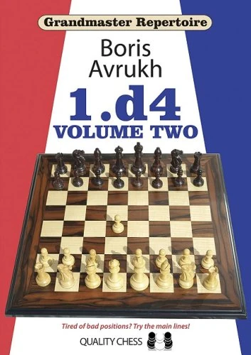 Book cover of "Grandmaster Repertoire 2: 1.d4 Volume Two" by Boris Avrukh, chess book review