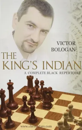 Book cover of "King's Indian: A Complete Black Repertoire" by Victor Bologan, chess book review