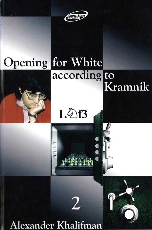 Book cover of "Opening For White According To Kramnik 1.Nf3, Volume 2" by Alexander Khalifman, chess book review