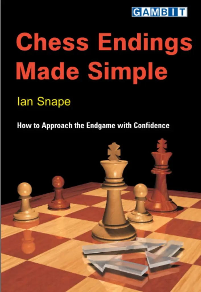 Book cover of "Chess Endings Made Simple" by Ian Snape, chess book review