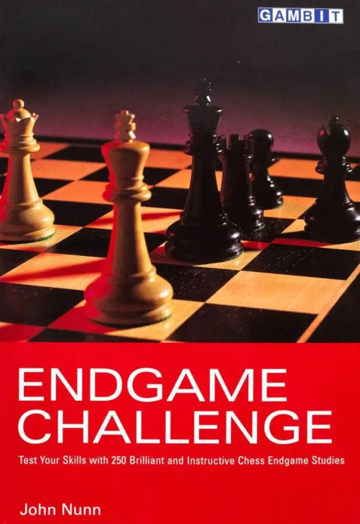 Book cover of "Endgame Challenge" by John Nunn, chess book review