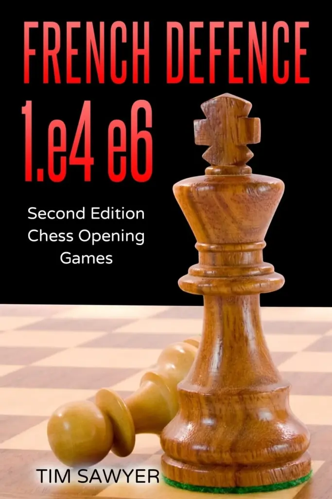 Book cover of "French Defence" by Tim Sawyer, chess book review