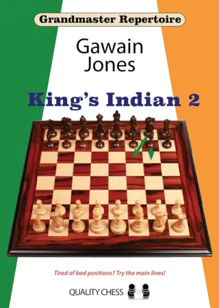 Book cover of "Grandmaster Repertoire: King's Indian 2" by Gawain Jones, chess book review