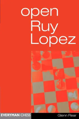 Book cover of "Open Ruy Lopez" by Glenn Flear, chess book review