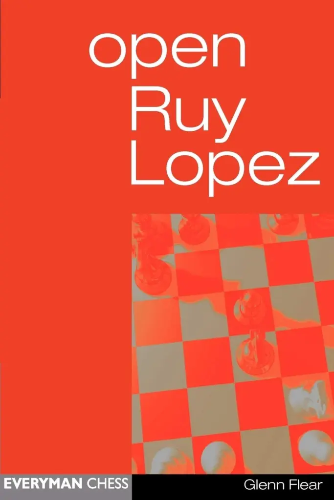 Book cover of "Open Ruy Lopez" by Glenn Flear, chess book review