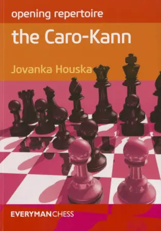 Book cover of "Opening Repertoire, The Caro-Kann" by Jovanka Houska, chess book review