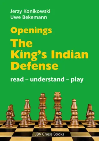 Book cover of "Openings, King's Indian Defense" by Jerzy Konikowski, Uwe Bekemann, chess book review