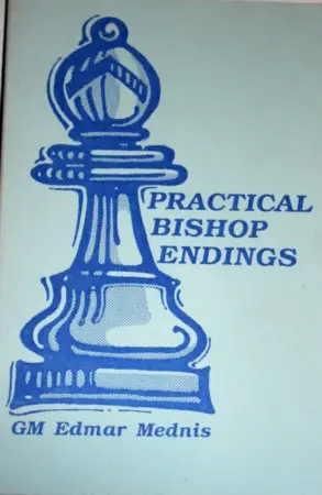 Book cover of "Practical Bishop Endings" by Edmar Mednis, chess book review