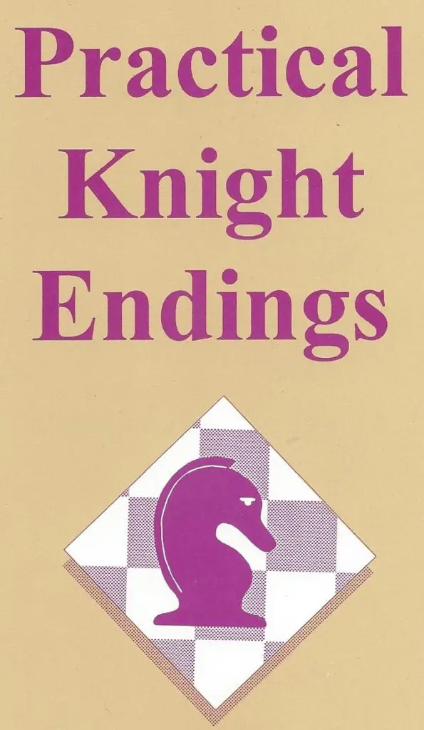Book cover of "Practical Knight Endings" by Edmar Mednis, chess book review