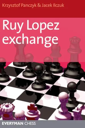 Book cover of "Ruy Lopez Exchange" by Krzysztof Panczyk, chess book review