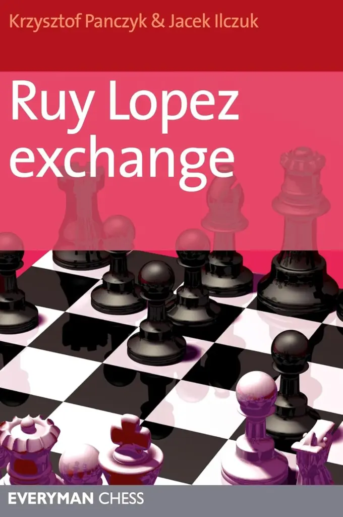 Book cover of "Ruy Lopez Exchange" by Krzysztof Panczyk, chess book review