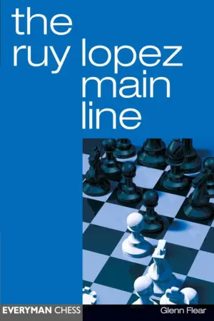 Book cover of "Ruy Lopez Main Line" by Glenn Flear, chess book review
