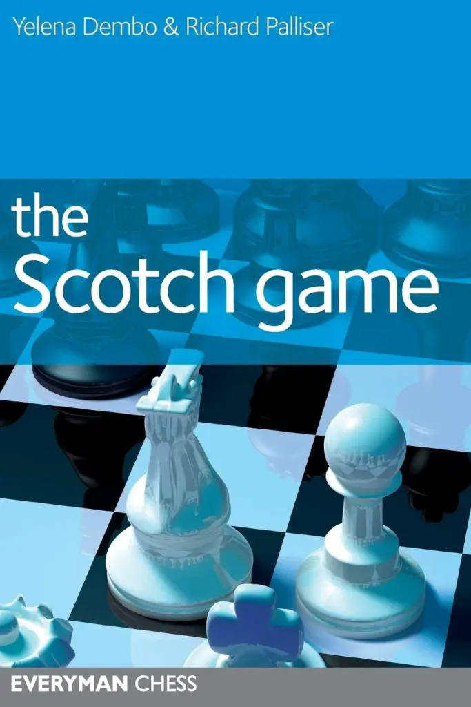 Book cover of "Scotch Game" by Yelena Dembo, Richard Palliser, chess book review