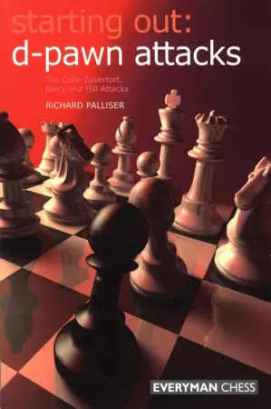 Book cover of "Starting Out: d-Pawn Attacks" by Richard Palliser, chess book review