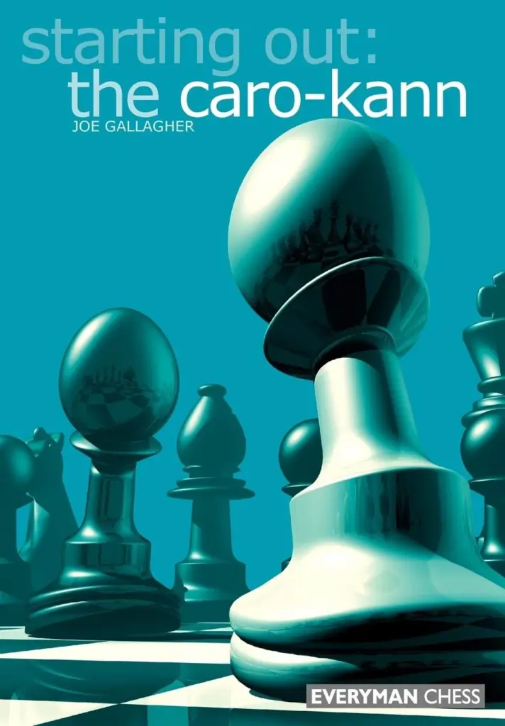 Book cover of "Starting Out: The Caro-Kann" by Joe Gallagher, chess book review