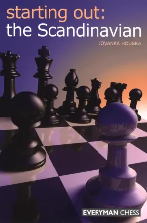 Book cover of "Starting Out: The Scandinavian" by Jovanka Houska, chess book review
