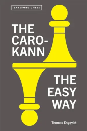 Book cover of "The Caro-Kann the Easy Way" by Thomas Engqvist, chess book review