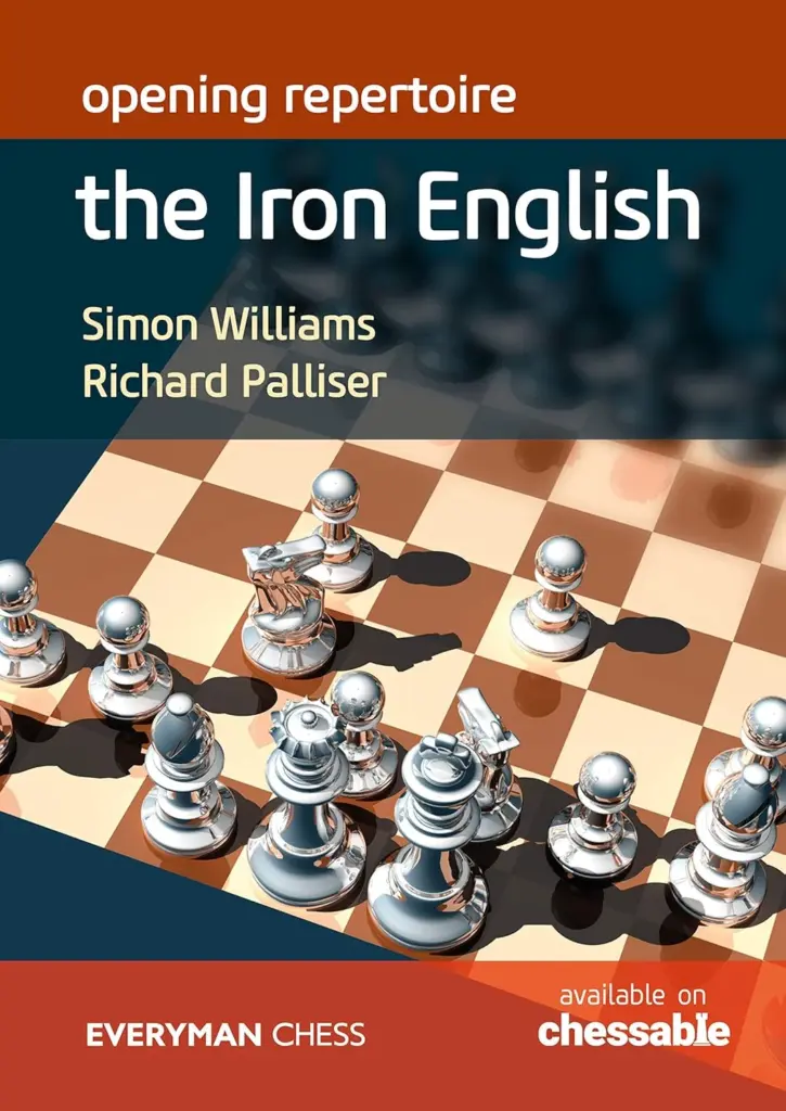 Book cover of "The Iron English" by Simon Williams, Richard Palliser, chess book review