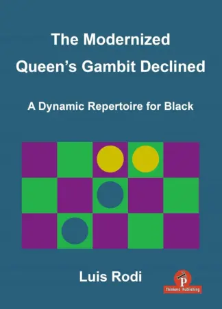 Book cover of "The Modernized Queen's Gambit Declined" by Luis Rodi, chess book review