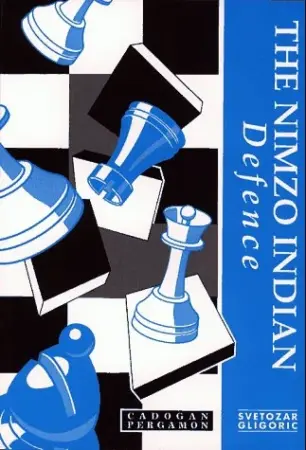 Book cover of "The Nimzo-Indian Defence" by Svetozar Gligoric, chess book review