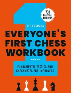Chess book review, Everyone's First Chess Workbook, Peter Giannatos