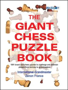 Chess book review, The Giant Chess Puzzle Book, Zenon Franco