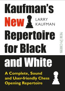 Chess book review, Kaufman's New Repertoire for Black and White, Larry Kaufman