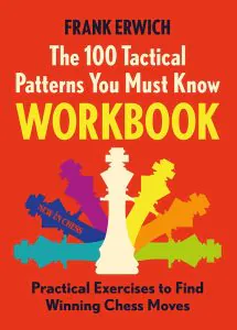 Chess book review, The 100 Tactical Patterns You Must Know Workbook, Frank Erwich