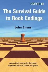 Chess book review, The Survival Guide to Rook Endings, John Emms