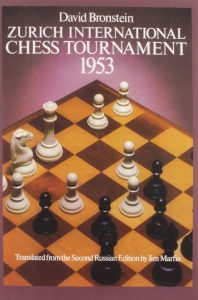 Chess book review, Zurich International Chess Tournament 1953, David Bronstein