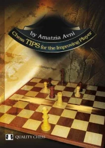 Book cover of "Chess Tips for the Improving Player" by Amatzia Avni, chess book review