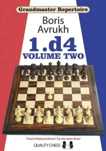 Book cover of "Grandmaster Repertoire 2: 1.d4 Volume Two" by Boris Avrukh, chess book review