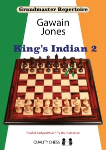 Book cover of "Grandmaster Repertoire: King's Indian 2" by Gawain Jones, chess book review
