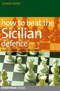 Book cover of "How to Beat the Sicilian Defence" by Gawain Jones, chess book review
