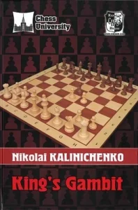 Book cover of "King's Gambit" by Nikolay Kalinichenko, chess book review