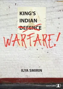Book cover of "King's Indian Warfare" by Ilya Smirin, chess book review