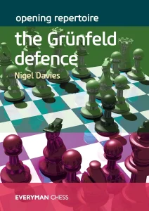 Book cover of "Opening Repertoire: The Grünfeld Defence" by Nigel Davies, chess book review