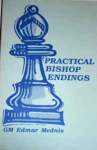 Book cover of "Practical Bishop Endings" by Edmar Mednis, chess book review