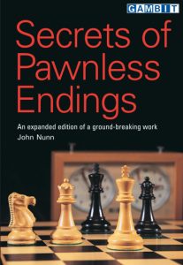 Chess book review, Secrets of Pawnless Endings, John Nunn