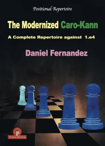 Book cover of "The Modernized Caro-Kann" by Daniel Fernandez, chess book review