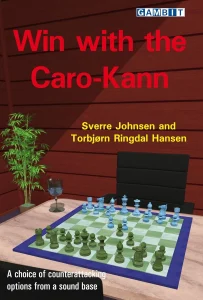 Book cover of Win with the Caro-Kann by Sverre Johnsen, chess book review