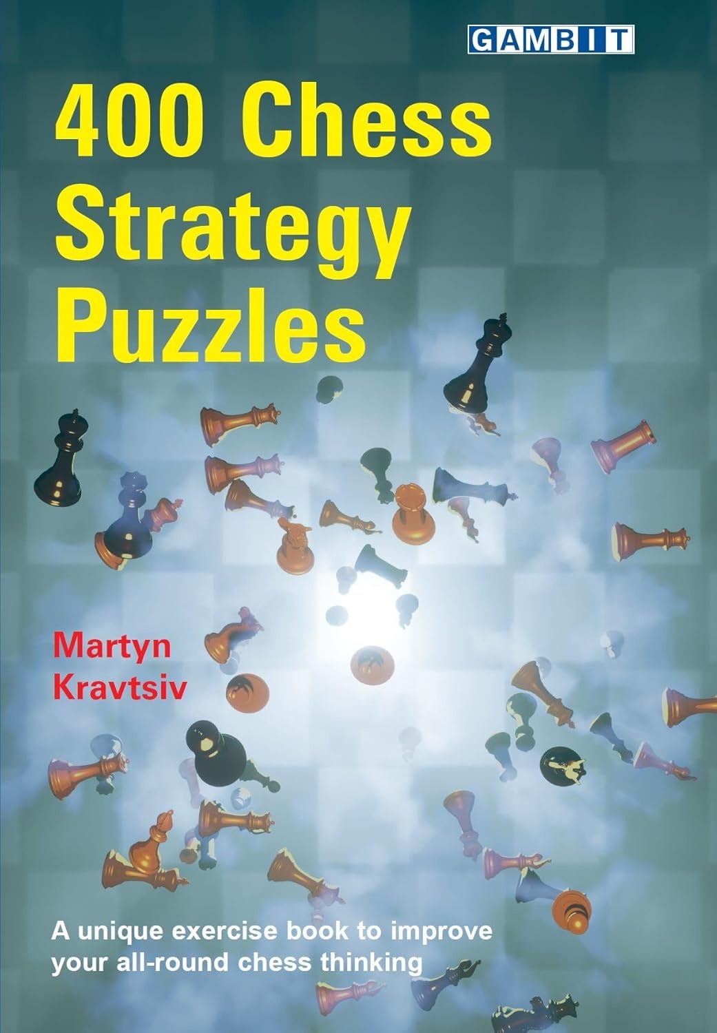 Chess book review, 400 Chess Strategy Puzzles, Martyn Kravtsiv